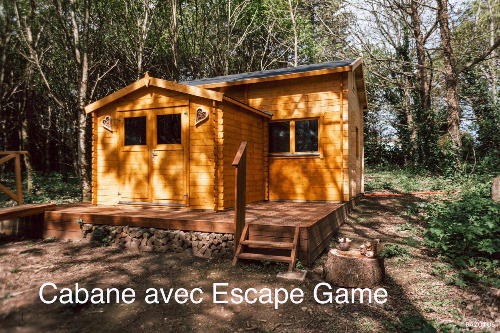 Cabane Insolite Avec Escape Game Saint-Evarzec Екстер'єр фото
